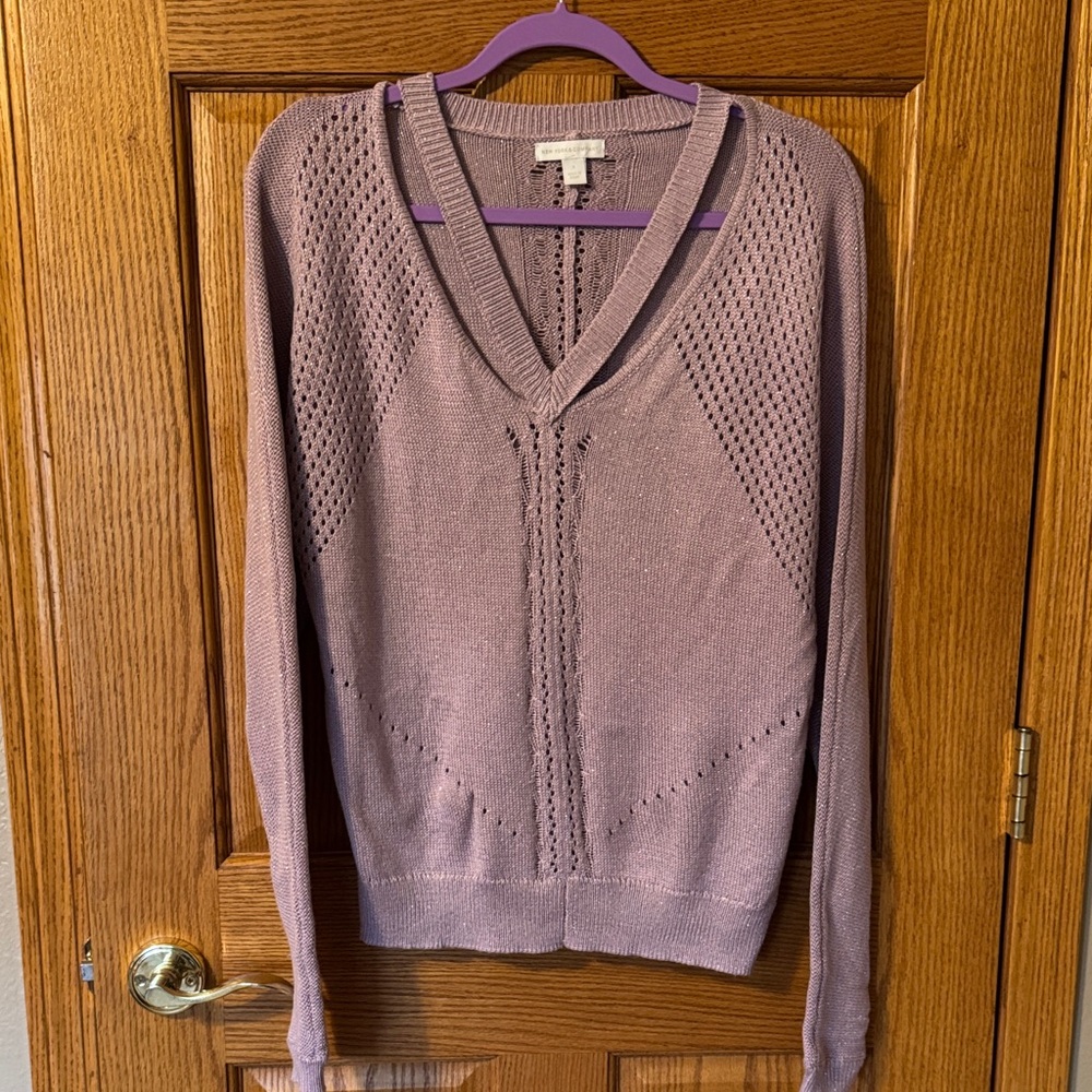New York & Company Lavender Sweater